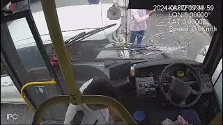 BMTC bus crashes into multiple vehicles on Hebbal flyover | Driver fails to apply the brake