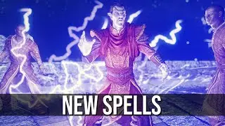New Shock Spells - Skyrim Mod: Storm Calling Magic