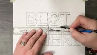 1 Point 3D Letters intermediate