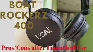 boat rockerz 400 wireless Headphone Pros and Cons | After 1 month usage