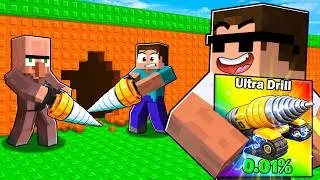 I Pretended To Be a NOOB, Then Used Ultra Drill in Roblox..