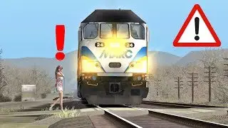 Train runs over person 😱😢