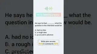 IELTS Listening Practice 