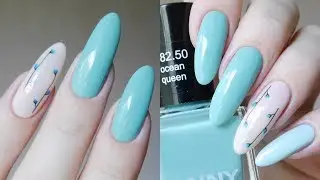 Летний маникюр 2019//Обычный лак