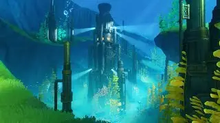 Фонтейн. Район Лиффи. Часть 5. Талатская подводная долина III. 