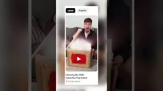 200M Subscriber Play Button 😱 #mrbeast #viralvideo #neonman #mrbeastfeastables