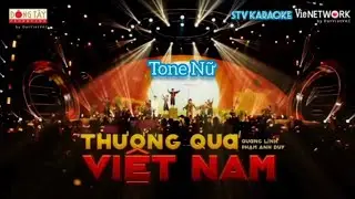 Karaoke Thương Quá Việt Nam - Quang Linh x Phạm Anh Duy | Our Song Việt Nam [Performance] - Tone nữ