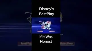 Honest Disney FastPlay #disney #nostalgia #meme #homeentertainment #parody #disneydvd #funny #voice