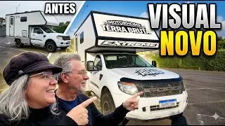 4x4 Motorhome Visual Transformation: Full Wrap and Book QR Code | South America Prep