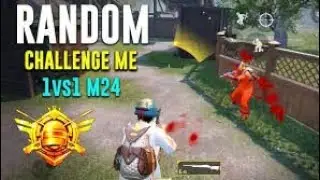Pro Player Challenge me 1 VS 1 With M24 | BGMI @MTINetwork0 #bgmi