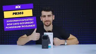 Sonsuz Enerji Cebinizde: Bix PB303 30000mAh Hızlı Şarj Destekli Powerbank İncelemesi