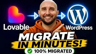 Lovable to WordPress in MINUTES (Step-by-Step CloneWebX Tutorial)