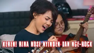 Indeed anything is possible! RINA NOSE NYINDEN and ROCK in one song!