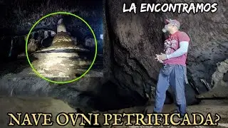 "👽ENCONTRAMOS una NAVE OVNI PETRIFICADA en el CENTRO de la TIERRA 🌎"