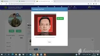 Mengganti foto profil di e learning