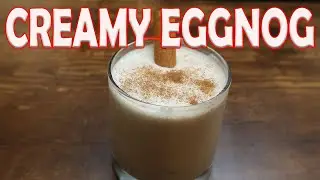 CREAMY EGGNOG RECIPE | COOKING WITH CLAIRE | EASY EGGNOG RECIPE