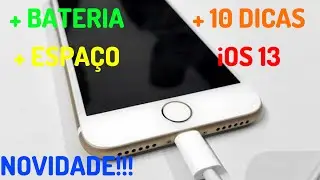 Como Poupar BATERIA e ESPAÇO no seu iPhone!!!