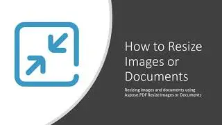 How to Resize Images or Documents online?