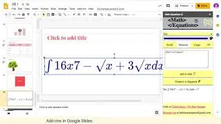 Google Slides 14 Add ons in Google Slides Ex Math Equations