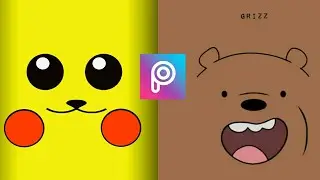 Picsart Tutorial- Aesthetic Ideas ▶ 4 | Edit Pikachu Aesthetic Wallpaper [in just 5 minutes] Editing