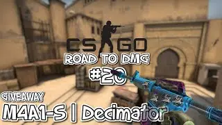 M4A1-S Decimator GIVEAWAY [closed] | CSGO Matchmaking Highlights #20 | Road to DMG