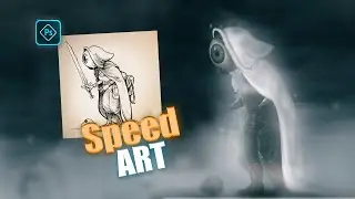 Creating Spooky Art in Photoshop (Speed Art)Tutorial