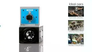 CTA Caudalímetro del sistema hidráulico apto para automoción con interfaz J1939