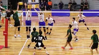 【国スポ近畿2024】少年男子 　兵庫 vs 奈良 第２セット　＜男子バレーボール＞