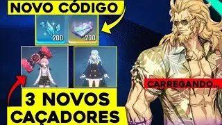 Novo Código! 3 Novos CAÇADORES Chegando! THOMAS ANDRÉ TBM - SOLO LEVELING ARISE