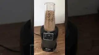 Ninja blender, spice grinder in 10 seconds, extremely satisfying ☺️