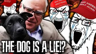 MAGA Republicans push INSANE Conspiracy Theory over Tim Walz'...Dog!?