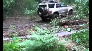 Весёлый Яр. Выезд из бухты Безымянной после тайфуна 2013 г..