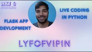 Live Coding In Python | Contributing In Open Source Project | Live Coding 