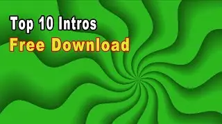 Top 10 Green Screen Intro Effects  || intro green screen || green screen intro outro