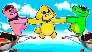 ¡NO SUELTES AL PERRO! 😭 BATALLAS de ANIMALES 🐶🥊 FRANCISCOGAMES en PARTY ANIMALS