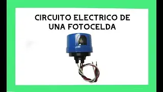 Como conectar una Fotocelda 110 o 220 de 3 cables