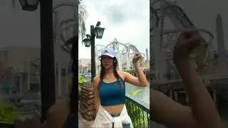 No filter tiktok dance challenge (speed up) in universal studio 🎢🥰 