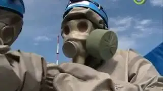 Girls hazmat gas mask