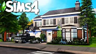 A Home For a Single Dad & 4 Kids || The Sims 4 Speed Build