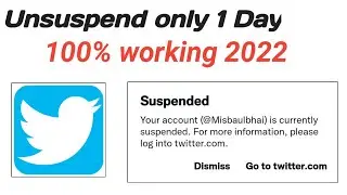 Twitter Account suspended recovery in hindi 2022|| How to recovery suspended twitter Account 2022 |