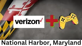 Verizon and Lenovo Legion Go | Gaming on the go Testing | National Harbor, Maryland