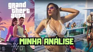 GTA 6 - TRAILER / MINHA ANÁLISE e DETALHES que FAZEM A DIFERENÇA