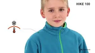 Blusa Fleece de Trilha Forclaz 50 Infantil - Exclusividade Decathlon