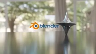 Spinning Top Rigid Body in Blender