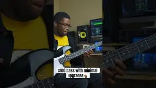 This $100 Bass Sounds Like a $1000 Bass #travisdykes #bass #bassguitar
