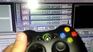 CNC - Mach-3 with joystick x-box wireless - KeyGrabber