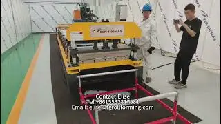 metal tile roll forming machine | roof tile making machine | roofing roll forming machine
