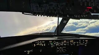 Kansai(RJBB)-Incheon(RKSI) climbing in homecockpit