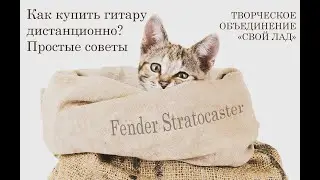 Как купить гитару в интернете. Простые советы и рекомендации