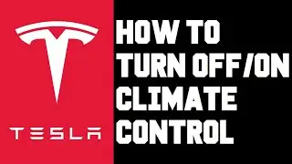 Tesla How To Turn Climate Control On/Off - Tesla How To Turn A/C or Heat On or Off Quick Video Help
